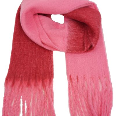 Thick bi-color scarf YF6063