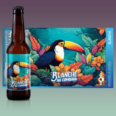Blanche with combava, 5%/vol. 33cl