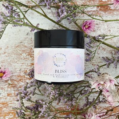 Bliss Cream - Luxury Hand and Nail Cream with Lavender and Rosemary