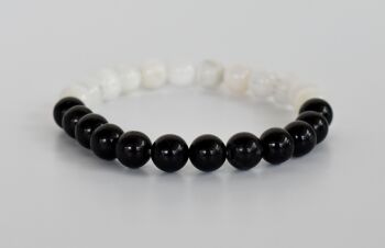 Yin Yang Energy Balance Crystal Bracelet, Spiritual Support 4