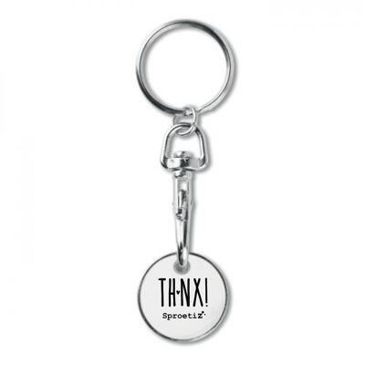 Moneda de carrito de compras 'Thnx'