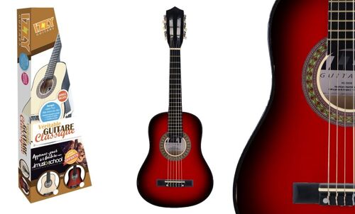 Achat WS - Guitare - 1/4 - Classique - 620688 - 75 cm - Sunburst - Idéale  Pour Les Débutants - 3 Mois d'Abonnement à iMusic-School Offerts - Guitare  Pour Enfant - Tilleuil et Erable - IZZY - À Partir de 5 Ans en gros