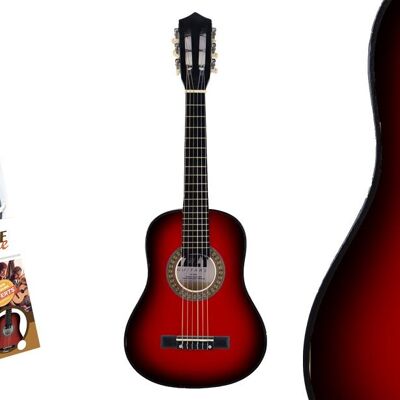 WS - Guitare - 1/4 - Classique - 620688 - 75 cm - Sunburst - Idéale Pour Les Débutants - 3 Mois d'Abonnement à iMusic-School Offerts - Guitare Pour Enfant - Tilleuil et Erable - IZZY - À Partir de 5 Ans