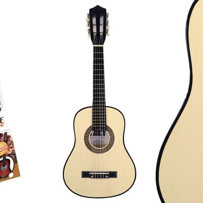 WS - Guitare - 1/4 - Classique - 620608YY - 75 cm - Naturel - Idéale Pour Les Débutants - 3 Mois d'Abonnement à iMusic-School Offerts - Guitare Pour Enfant - Tilleuil et Erable - IZZY - À Partir de 5 Ans