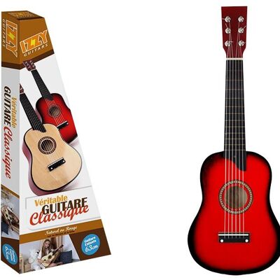 WS - Guitare - Musique - Classique - 600683 - 63 cm - Sunburst - Idéale Pour Les Débutants - Guitare Pour Enfant - Instrument - Junior - IZZY - À Partir de 4 Ans