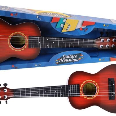 WS - Guitare - Musique - Eveil Musical - 610779 - 61 cm - Sunburst - Idéale Pour Les Débutants - Guitare Pour Enfant - Instrument - Junior - Eveil Musicale - Dansing Kids - À Partir de 4 Ans