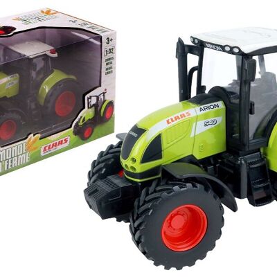 Le Monde De La Ferme - Tracteur CLAAS 540 Agricole - Ferme - 027040 - 1/32 - Véhicule Roue Libre - Vert - Métal - Jouet Enfant - Engins - Véhicule - Agriculture - Cultiver - À Partir de 3 ans