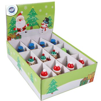 PLANÈTE BOIS - Véhicule de Noël À Rétro Friction - FSC - 030164 - 1 pièce - Modèle Aléatoire - Bois - Jeu Pour Enfant - Noël - À Collectionner - Kermesse - 8 cm x 4 cm - À Partir de 18 Mois 2