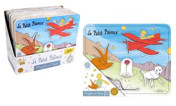 PLANÈTE BOIS - Puzzle - Jeu Educatif - Le Petit Prince - 865003 - 5 Pièces - Multicolore - Bois - Jeu Pour Enfant - Puzzle Enfant - 21,5 cm x 17,5 cm - À Partir de 18 Mois 1