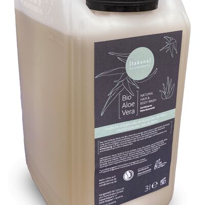 Hair & Body Wash | Organic aloe vera 10 liter refill canister