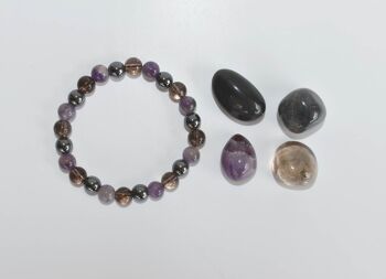 CAPRICORN Tumbled Crystals Kit, CAPRICORN Stones Gift 6