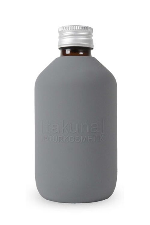 Schutzhülle Stone Grey | Wiederverwendbar & BPA frei, für 250ml Takuna Glasflasche