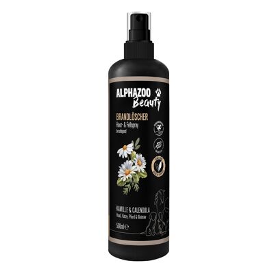 Fire extinguisher itch spray