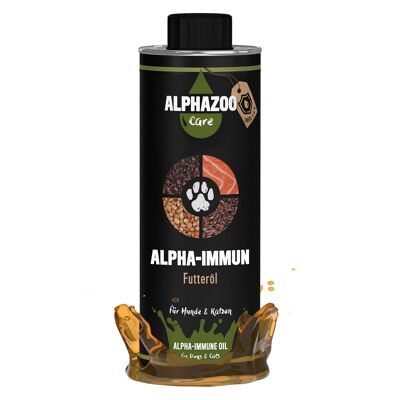 Huile alimentaire alpha-immune