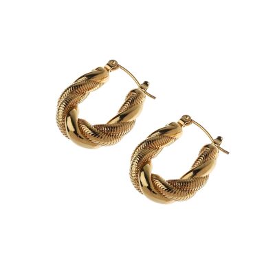 Stainless Steel Hoop Earring