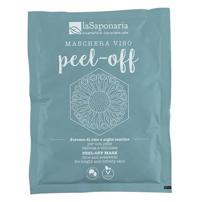 Maschera viso peel off 5 pz