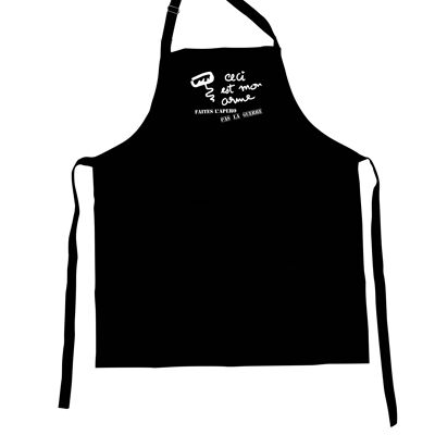 Apron Make an aperitif, not war