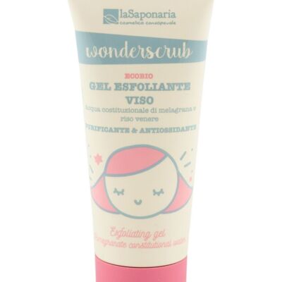 Gel exfoliant délicat pour le visage Wonderscrub