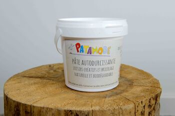 Pâte à modeler Autodurcissante pot de 500 gr  blanc: Made in France 1