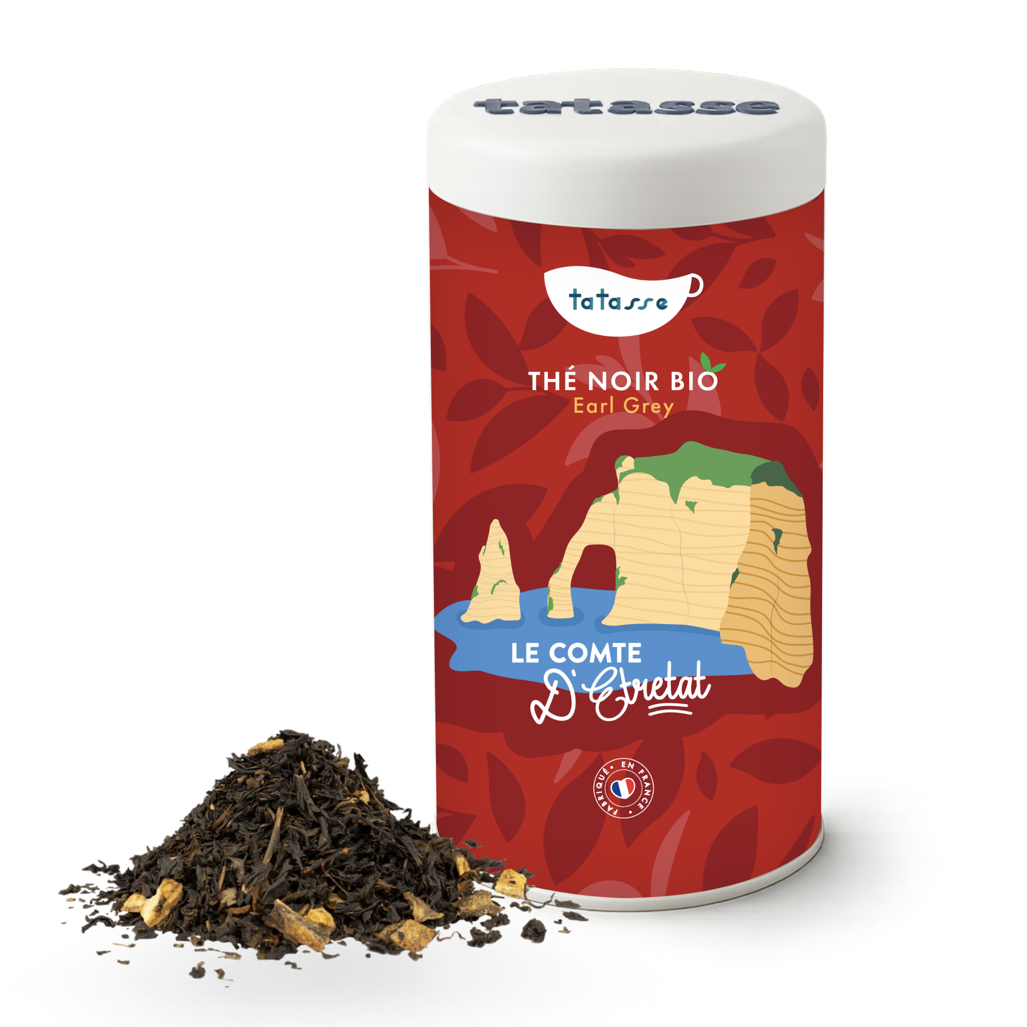 Organic Earl Grey black tea with bergamot - Le Comte d’Étretat