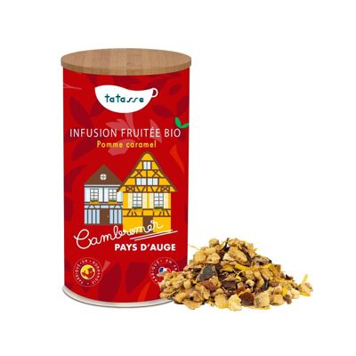 Cambremer pays d’Auge - infusion fruitée BIO pomme caramel