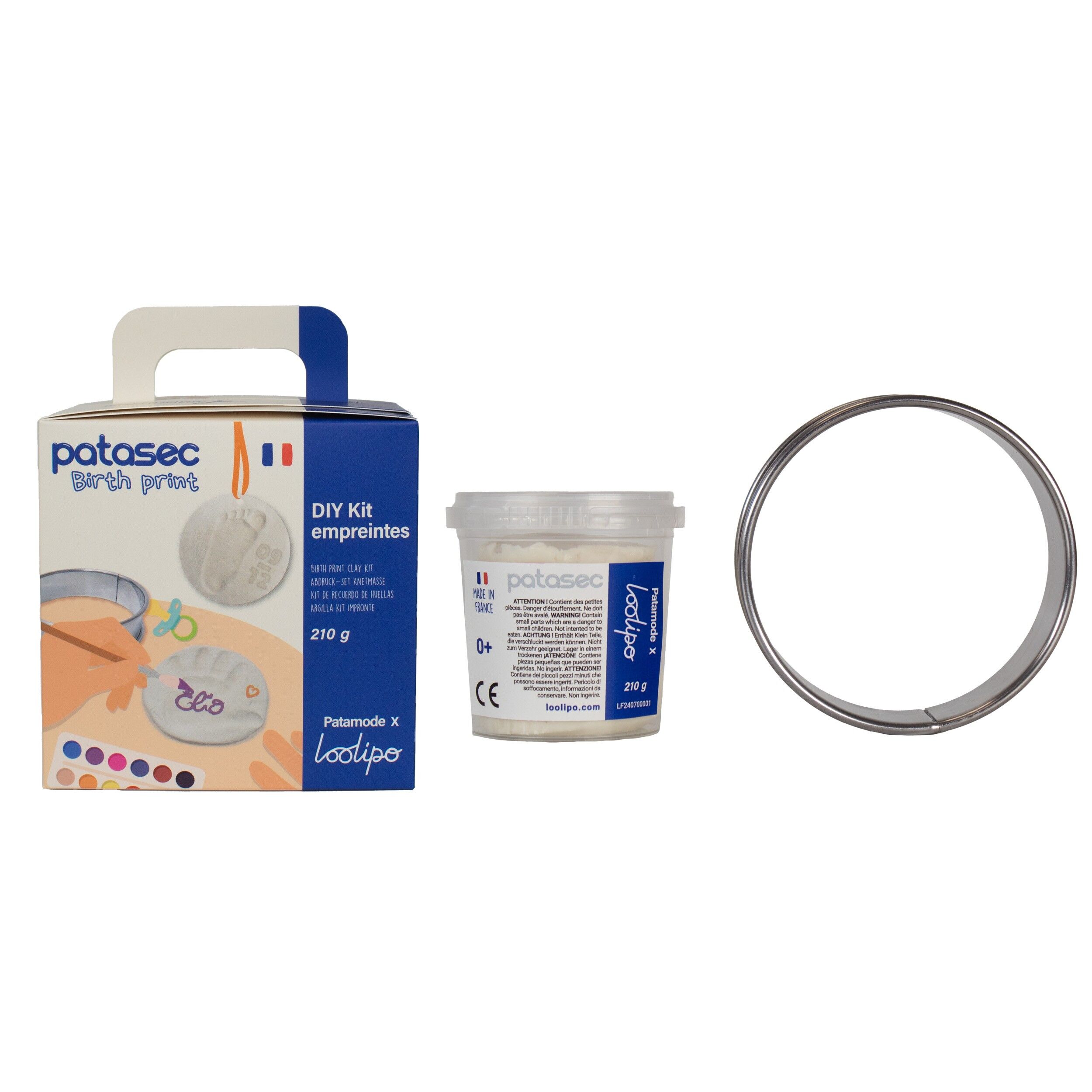 Kit di impronta naturale e creativa: made in France