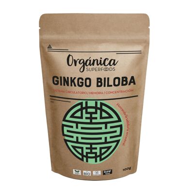 Organic Ginkgo Bioloba - 100g