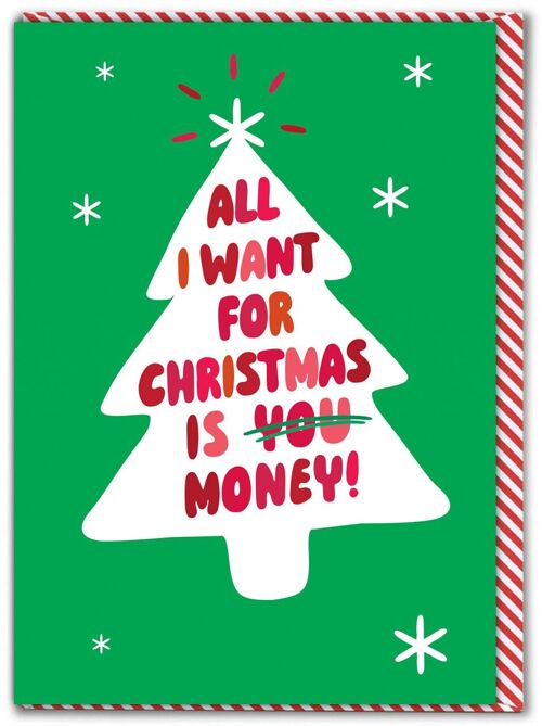 Funny Christmas Card - All I Want
