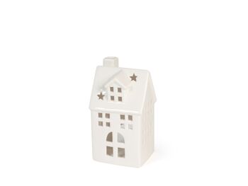 Maison décorative en porcelaine 6,6x6xh12 cm 1