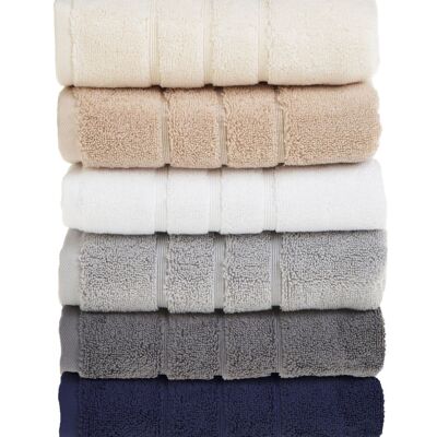 Luxuriöse, schwere Hotel-Badetücher – 100 % gekämmte Baumwolle