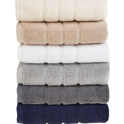 Toallas de baño pesadas de lujo para hotel: 100% algodón peinado