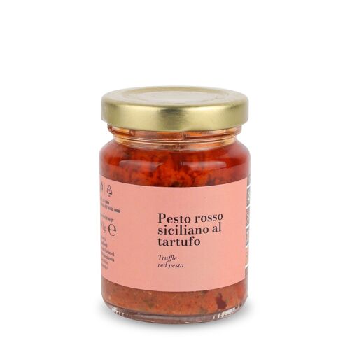 PESTO ROSSO SICILIANO AL TARTUFO senza carne - 90g