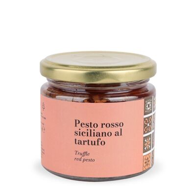 SICILIAN RED TRUFFLE PESTO without meat - 180g