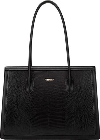 Sac cabas synthétique pour femme avec longues poignées. Promotion 6