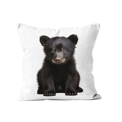 Cuscino decorativo per bambini orsetto in velluto 40x40 cm