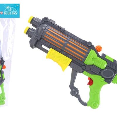 BLUE SKY - Pistolet À Eau - Jeu de Plein Air - 046515 - Vert - Plastique - 48 cm - Jouet Enfant - Jeu de Plage - Piscine - Arroser - À Partir de 5 ans