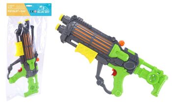 BLUE SKY - Pistolet À Eau - Jeu de Plein Air - 046515 - Vert - Plastique - 48 cm - Jouet Enfant - Jeu de Plage - Piscine - Arroser - À Partir de 5 ans 1