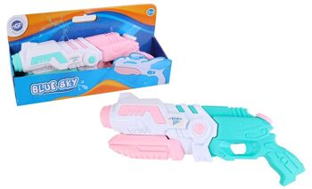 BLUE SKY - Pistolet À Eau - Jeu de Plein Air - 047525 - Blanc - Plastique - 45 cm - Jouet Enfant - Jeu de Plage - Piscine - Arroser - À Partir de 3 ans 1