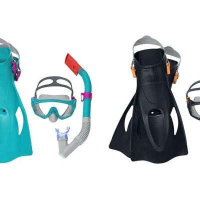 MASQUE ET TUBA BESTWAY HYDRO SWIM ADULTE 14 ANS ET +