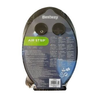 BESTWAY - Pompe À Pied 3L - Gonflable - 62004 - Noir - Plastique - 28 cm x 19 cm - Gonfleur - Camping - Matelas - Gonflable - Bouée - À Partir de 14 ans 2