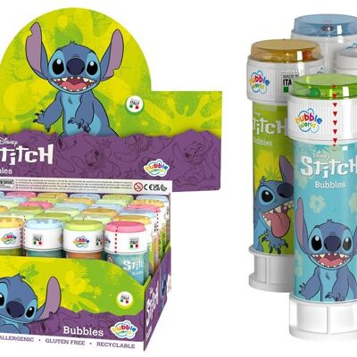 DULCOP - Bulle Stitch - Bulles de Savon - 60 Ml - 047333 - Multicolore - Plastique - Licence Officiel - Jouet Enfant - Jeu de Plein air - À Partir de 3 ans