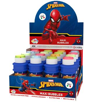 DULCOP - Bulles Spiderman - Bulles de Savon - 175 Ml - 047091B - Rose - Plastique - Licence Officiel - Jouet Enfant - Jeu de Plein air - À Partir de 3 ans 2