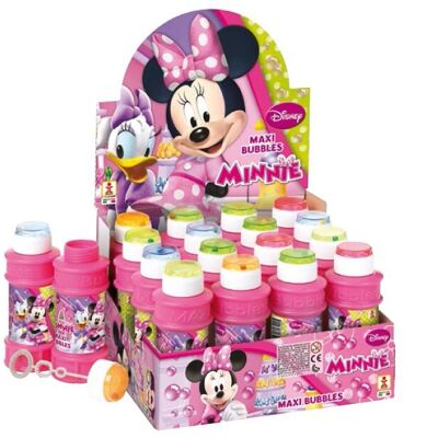 DULCOP - Bulles Minnie - Bulles de Savon - 175 Ml - 047584 - Bleu - Plastique - Licence Officiel - Jouet Enfant - Jeu de Plein air - À Partir de 3 ans