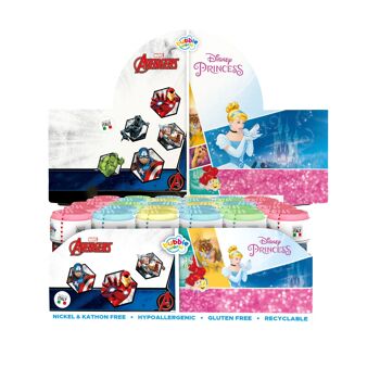 DULCOP - Bulles Avengers Ou Princesse Disney - Bulles de Savon - 60 Ml - 047332 - Multicolore - Plastique - Licence Officiel - Jouet Enfant - Jeu de Plein air - À Partir de 3 ans 3