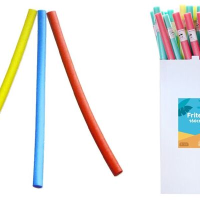 BLUE SKY - Frites Aquatique / Frites De Bain - Accessoire De Piscine - 044100A - Couleur Aléatoire - Mousse - 160 cm x 6 cm - Jeu de Plein Air - Plage - À Partir de 3 ans