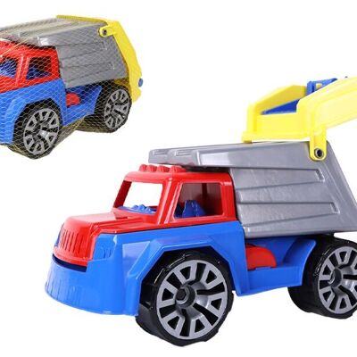 BLUE SKY - Maxi Camion Recyclage - Jeu de Plage - 045202 - Multicolore - Véhicule Roues Libres - Plastique - Jouet Enfant - Jeu de Plein Air - Sable - 29 cm - À Partir de 18 Mois