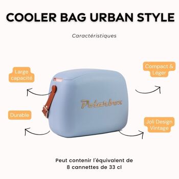 LUNCH BAG ET BOX 6L BRUME  POLARBOX 2