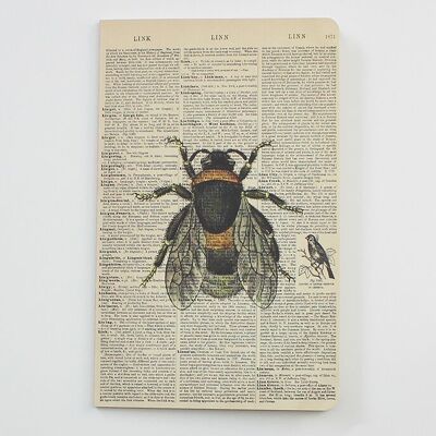 Bienen-Wörterbuch-Kunst-Notizbuch (WAN19403)