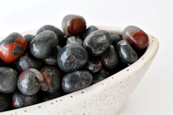 1Pc African Bloodstone Tumbled Stone ~ Healing Tumble Stones 8