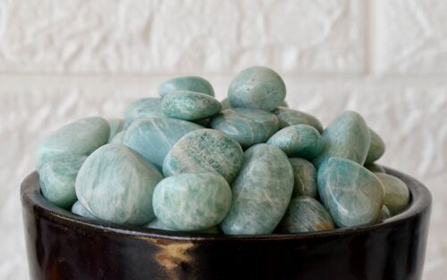 1Pc Amazonite Tumbled Stones ~ Healing Tumble Stones